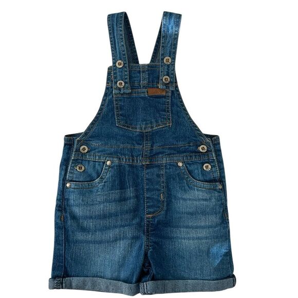 Joe's Jeans Denim Shortalls, Infant, 12 months - Picture 1 of 3